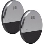 2pcs alarme de porte et fentre 130 db avec capteur de vibration dtecteurs d'alarme sirne d'alarme ...