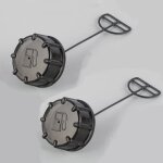 2pcs bouchon d'essence � int�rieur 33mm bouchons de r�servoir de carburant pour tondeuse � gazon, d�broussaill ...