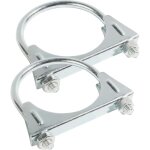 2pcs collier de serrage pour auto, colliers de serrage pour tuyau d'�chappement, collier de serrage en ...