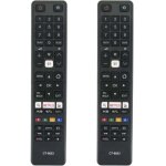 2pcs ct - 8053 remplacer la t�l�commande adapt�e � toshiba tv 43l3733dg 65u6763da 32w3763dg 32w3753dg ...