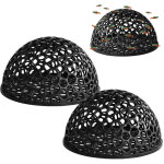 2pcs grotte d'aquarium, cachette poissons, maison d'�levage creuse, d�coration robuste pour crevettes, ...