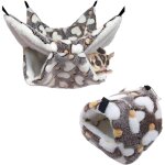 2pcs hamacs pour petits animaux, � double couche hamac pour animaux de petite taille, hamac pour rat ...