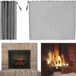 2pcs pare - feu, rideau moustiquaire en maille pour cheminée, pare - étincelles, panneau unique, noir, ... 2pcs pare - feu, rideau moustiquaire en maille pour cheminée, pare - étincelles, panneau unique, noir, ...