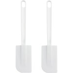 2pcs p�tisserie professionnel spatule cuisine en caoutchouc, cuisine spatule silicone r�sistantes �, ...