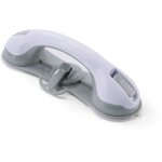 2pcs poigne douche avec 3 ventouse, poigne ventouse salle de bain, barre d'appui douche de scurit, ...