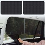 2pcs rideaux magntiques pour voiture, pare soleil voiture, pare soleil voiture bb, universel pour ...