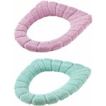 2pcs sige de toilette, paissir housse pour abattant de wc coussins, tapis de coussin de toilette rtractable ...