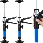 2pcs support t�lescopique 30 - 59 cm / 50 - 115 cm charge maximale 40 kg �tai de soutien porte tige t�lescopiq ...