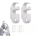 2pcs support tuyau arrosage mural, cpap tube holder support de tuyau cpap stand crochet de masque cpap ...