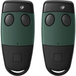 2pcs telecommande portail pour cardin s449 - qz2 pr� - cod�e 433 mhz, 2 canaux t�l�commande ouverture ...
