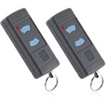 2pcs t�l�commande de porte de garage 868 mhz pour hormann hse2 - 868, hsm4 - 868, hs4 - 868, hs1 - 868, ...