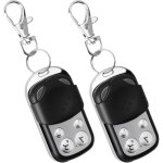 2pcs telecommande universelle portail 433. 92 mhz, telecommande garage universelle sans fil, bip portail ...
