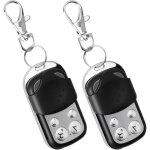 2pcs telecommande universelle portail 433. 92 mhz, telecommande garage universelle sans fil, bip portail ...