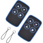 Jamais utilis] 2pcs telecommande universelle portail tlcommande copieuse porte garage bip universel ...