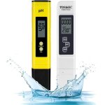 2pcs testeur de qualit de l'eau, testeur ph mtre lectronique, tds&ec mtre temprature, 4 en 1 testeur ...