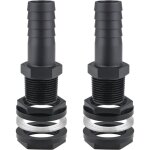 2pcs trop plein cuve, 25mm passe paroi cuve raccord male leakproof hose pour citernes raccord rcuprateur ... 2pcs trop plein cuve, 25mm passe paroi cuve raccord male leakproof hose pour citernes raccord rcuprateur ...