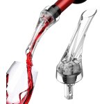 2pcs verseur a�rateur de vin - a�ration bec verseur pour vins rouges et blancs - d�canter le vin avec ...
