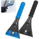 2pices grattoir pare brise voiture 2 en 1 raclette voiture givre avec poigne antidrapante grattoir ...