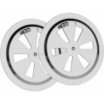 2pièce grille d'aération ronde, 125 mm grille de ventilation rond en acier inox grille d'aération conduit ... 2pièce grille d'aération ronde, 125 mm grille de ventilation rond en acier inox grille d'aération conduit ...