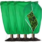 2pi�ces voile d'hivernage plantes 120x180 cm housse b�che protection non tiss�e 80 g / m� avec cordon ...