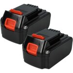 2x batterie compatible avec black & decker gpc1800l, gtc1845l, gtc1845, gpc1820l, gpc1820lb, gtc1843l ...