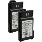 2x batterie compatible avec kenwood th - k20a, th - k40, th - k20e, th - k20 radio talkie - walkie (1000mah, ...