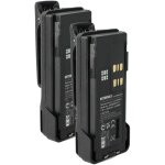 Extensilo 2x batterie compatible avec motorola dp4400, dp4400e, dp2600e, dp4401 radio talkie - walkie ...