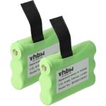 Vhbw - 2x batterie remplacement pour 53617, kebt - 086 - b pour radio talkie - walkie (700mah, 3, 6v, ...