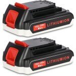 2x bl1518 18v 3. 0ah lithium batterie de remplacement pour black et decker 18v batterie bl2018 - xj bl1518 ...