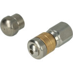 2x buses nettoyeur tuyaux compatible avec kränzle therm 875 - 1, therm 895 - 1 jet haute pression - filetage ... 2x buses nettoyeur tuyaux compatible avec kränzle therm 875 - 1, therm 895 - 1 jet haute pression - filetage ...