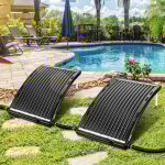 Tolletour - 2x chauffage piscine hors sol - chauffage solaire piscine - 110x65 cm - chauffe eau solaire ... Tolletour - 2x chauffage piscine hors sol - chauffage solaire piscine - 110x65 cm - chauffe eau solaire ...