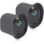 2x coque compatible avec arlo ultra / arlo pro 3 / pro 4 - �tui souple en silicone pour cam�ra de s�curit� ...