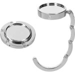 2x crochet de sac � main - accroche sac pliable en m�tal - porte - sac pour table ou bureau suspension ...