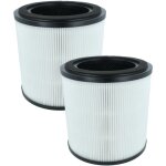 2x filtre � air compatible avec bosch air 2000 purificateur - multicouches pr�filtre + hepa + charbon ...