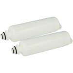 2x filtre � eau cartouche compatible avec gaggenau 400 rb472305, rf463306, rb492305, ry492305, rf463307 ...
