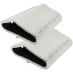 2x filtres h12 compatible avec blueair blue pure 411, joy s, 411 + mini, 3210 artic trail, voiture purificateu ...