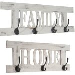 [jamais utilis] 2x garde - robe murale home + family, set de planche vestiaire, style shabby, vintage, ...