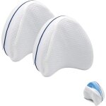 2x oreiller jambes orthop�dique. coussin ergonomique releve - jambes. coussin genoux pour dormir sur ...