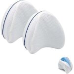 2x oreiller jambes orthop�dique. coussin ergonomique releve - jambes. coussin genoux pour dormir sur ...