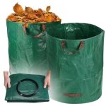 2x panier de jardin sac  feuilles sac  herbe de jardin conteneur compost 270l gogarden