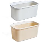 2x poubelle plan de travail - poubelle a suspendre - poubelle table a langer bebe - bac plastique poubelle ...