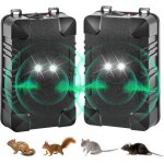 2x r�pulsif � fouines pour voiture - r�pulsif � fouines pour voiture et ext�rieur - 12v ou piles - 110db ...