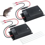 2x r�pulsif � ultrasons r�pulsif automatique � ultrasons pour animaux / souris / rats, contr�le antiparasitair ...