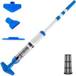 3 en 1 aspirateur de piscine sans fil, nettoyeur �lectrique � batterie rechargeable, aspirateur piscine ...