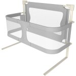 3 en 1 berceau cododo pour b�b�, berceau b�b� evolutif, hauteur r�glable, lit pliant b�b�, lit cododo ...