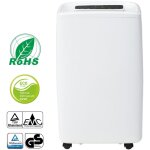 3 en 1 d�shumidificateur d'air - 12l / j - 15?, mini d�shumidificateur d'int�rieur, anti humidit�, ecran ...