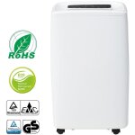 3 en 1 dshumidificateur d'air - 12l / j - 15?, mini dshumidificateur d'intrieur, anti humidit, ecran ...