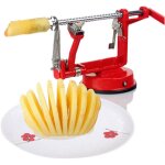 3 en 1 - eplucheur de pommes & vide - pomme machine pour �plucher, �vider et couper les pommes design ...