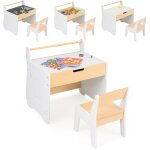 3 en 1 table enfant avec chaise en forme d'eléphant, table et chaise en bois avec tableau amovible & ... 3 en 1 table enfant avec chaise en forme d'eléphant, table et chaise en bois avec tableau amovible & ...