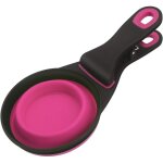 3 en 1 tpe pelle pliable pour animal domestique support de sac de c�r�ales tasse doseuse de nourriture ...